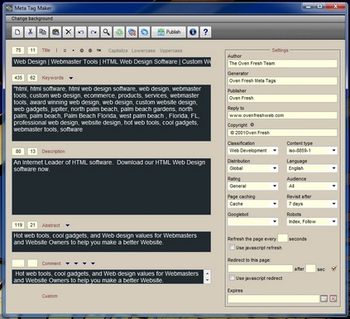 Meta Tag Maker screenshot