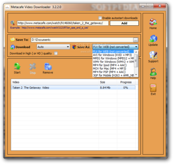 Metacafe Video Downloader screenshot
