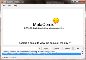 MetaComics screenshot