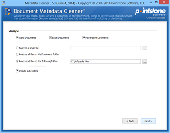 Metadata Cleaner screenshot 2