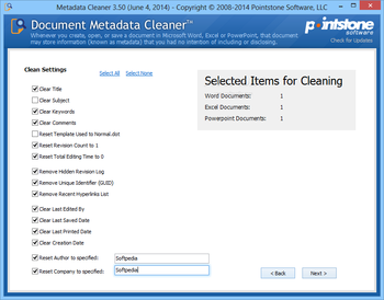 Metadata Cleaner screenshot 5