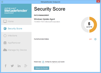 Metadefender Endpoint screenshot 3