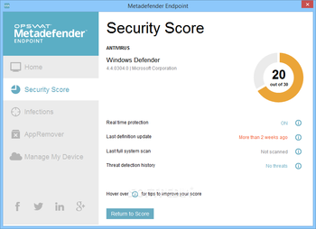 Metadefender Endpoint screenshot 4