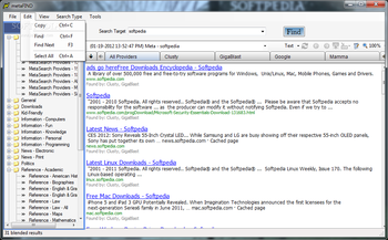 MetaFind screenshot 2