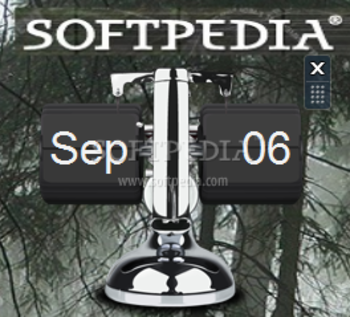 Metallic Flip Clock screenshot 2