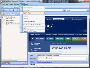 MetaProducts Inquiry Basic Edition screenshot 3