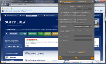 MetaProducts Offline Browser screenshot 4