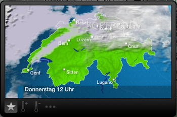 Meteo screenshot