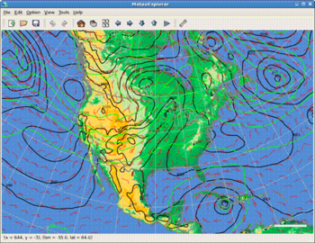 MeteoExplorer Portable screenshot