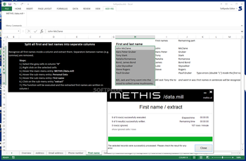 Methis Data.mill for Excel screenshot 3