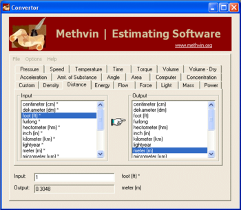 Methvin | Converter screenshot