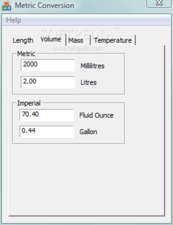 Metric Conversion screenshot 2