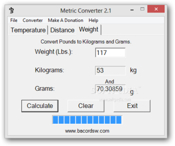 Metric Converter screenshot 3