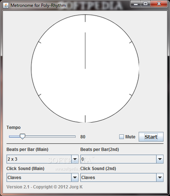 Metronome for Poly-Rhythm screenshot