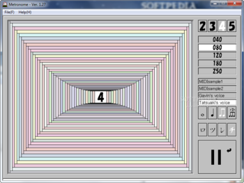 Metronome screenshot