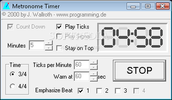 Metronome Timer screenshot