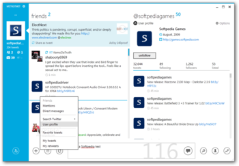 MetroTwit screenshot 2