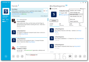 MetroTwit screenshot 3