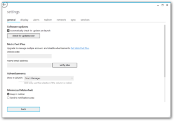 MetroTwit screenshot 5