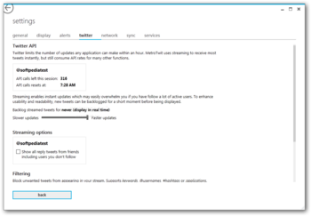 MetroTwit screenshot 8