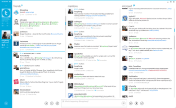 MetroTwit screenshot