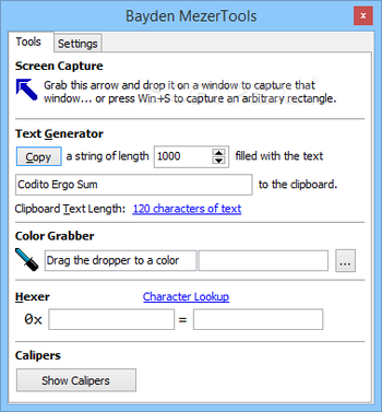 MezerTools screenshot 2