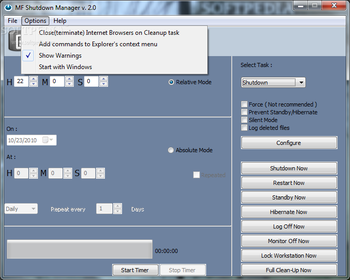 MF Shutdown Manager screenshot 3
