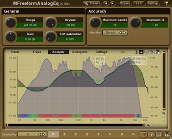 MFreeformAnalogEq screenshot