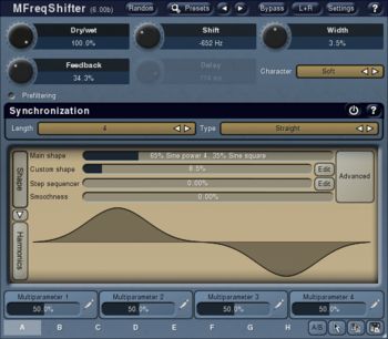 MFreqShifter screenshot