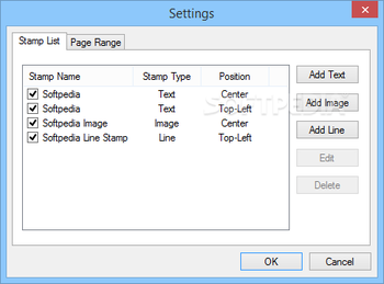 Mgosoft PDF Stamper screenshot 2