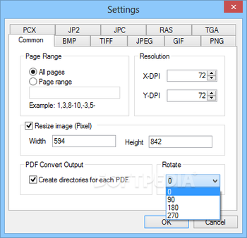 Mgosoft PDF To Image Converter screenshot 3