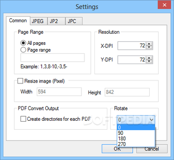 Mgosoft PDF To JPEG Converter screenshot 2