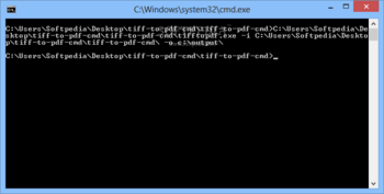 Mgosoft TIFF To PDF Command Line screenshot