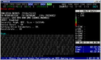 MHDD: Bootable CD image screenshot 2