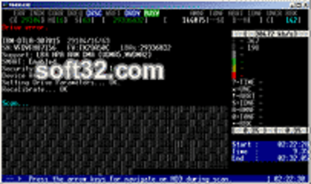 MHDD: Bootable CD image screenshot 3