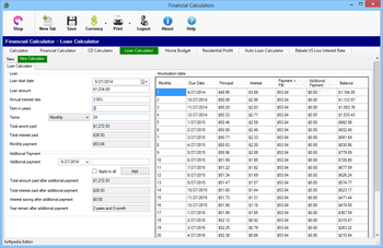MHS Financial Calculators screenshot 3