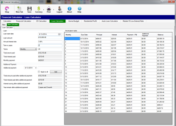MHS Financial Calculators screenshot 4