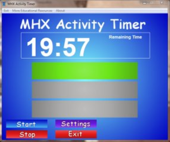 MHX Activity Timer screenshot