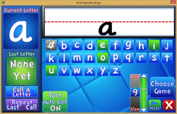 MHX Alphabet Bingo screenshot