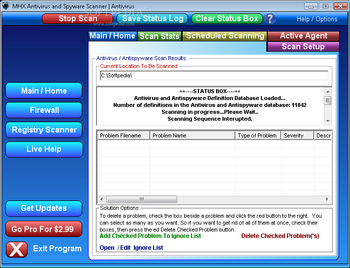 MHX Antivirus and Antispyware screenshot 2