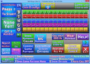 MHX Bingo Caller screenshot 4