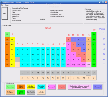 MHX Chemistry Helper screenshot 2