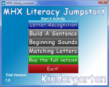 MHX Literacy Jumpstart screenshot