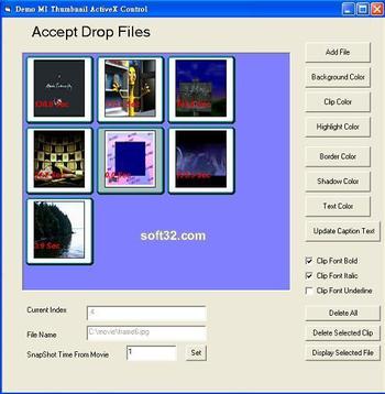 MI Thumbnail ActiveX Control screenshot