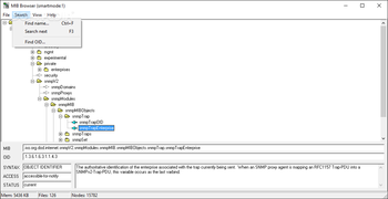 MIB Browser screenshot 3