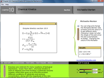 Michaelis Menten screenshot 2
