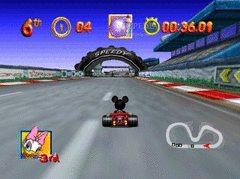 Mickey no Racing Challenge USA screenshot 3