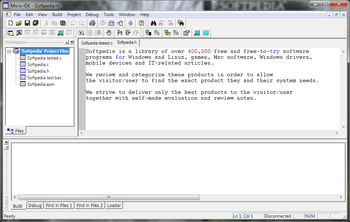 Microchip Development System screenshot