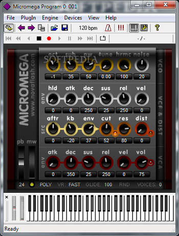 MICROMEGA screenshot