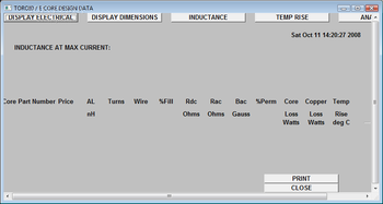 Micrometals Inductor Design For Power Filter screenshot 5